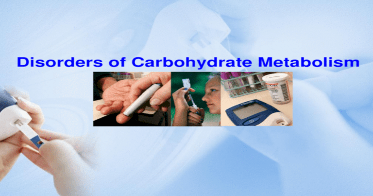 Carbohydrate Metabolism Disorders: Discover It